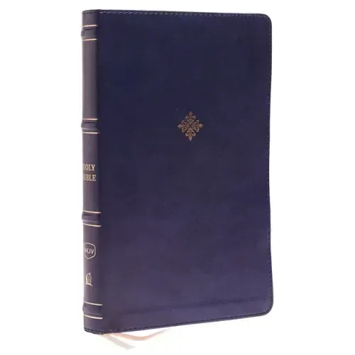 Nkjv, Thinline Bible, Leathersoft, Navy, Red Letter Edition, Comfort Print: Holy Bible, New King James Version