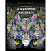 Adult Coloring Book: Awesome animals