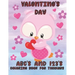 Valentine's Day ABC's and 123's: Coloring Book for Toddlers