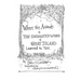 When the Animals of the Enchanted Wood of Great Island Learned to Talk