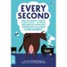 Every Second: 100 Lightning Strikes, 8,000 Scoops of Ice Cream, 200,000 Text Messages, 1 Million Gallons of Cow Burps ... and Other