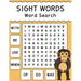 Sight Words Word Search: Practices Thinking Skills and Spelling with High Frequency Words More Than 900 up