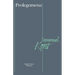 Prolegomena: To Any Future Metaphysics That Can Qualify as a Science