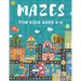 Mazes for Kids Ages 4-8: 150 Maze Puzzle Book for Kids Ages 4-6, 6-8 Easy to Hard Maze Activity Book for Kids