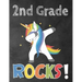 2nd Grade: Funny Back To School notebook, Gift For Girls and Boys,109 College Ruled Line Paper, Cute School Notebook, School Comp