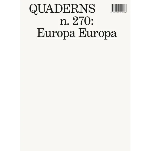 Europa Europa: Quaderns #270
