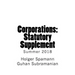 Corporations: Statutory Supplement