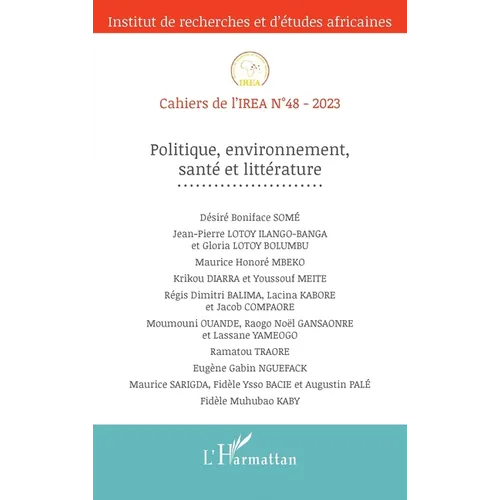 Politique, environnement, santé et littérature