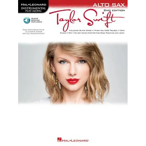 Taylor Swift - Instrumental Play-Along - Alto Saxophone (Book/Online Audio)