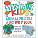 The Everything Kids' Animal Puzzles & Activity Book: Slither, Soar, and Swing Through a Jungle of Fun!