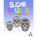 Sugar Skulls: anti stress coloring books for adults