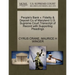 People's Bank V. Fidelity & Deposit Co of Maryland U.S. Supreme Court Transcript of Record with Supporting Pleadings