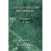 Latvian-English Dictionary: Volume I a - M