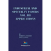 Industrial and Specialty Papers, Volume 3, Applications