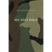 Niv, Holy Bible, Compact, Paperback, Woodland Camo, Comfort Print