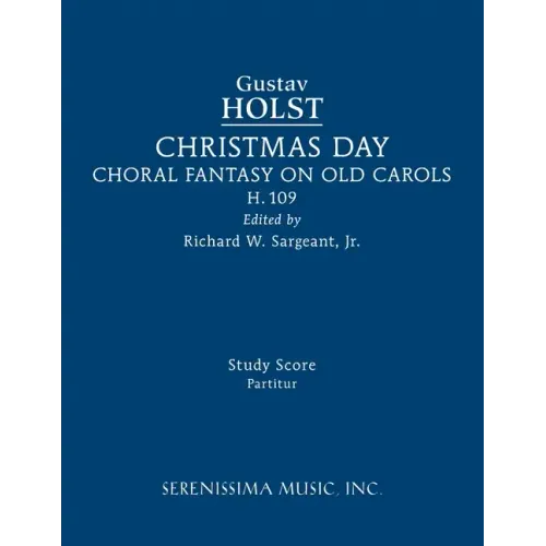 Christmas Day, H.109: Study score
