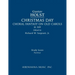 Christmas Day, H.109: Study score