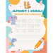 Alphabet & Animals Handwriting workbook: Alphabet Tracing Book for Preschoolers and Kids Ages 3-5 - 79 pages Handwriting Workbook for Preschoolers Alp