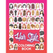 Hair Style Coloring Book: Beautiful Hair Styles to Color for Girls, Women, Teenagers & Adults