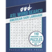 ASL Word Search American Sign Language -110 Fingerspelling Puzzles with Solutions Vol 1: American Sign Language Alphabet Word Search Games for Signing