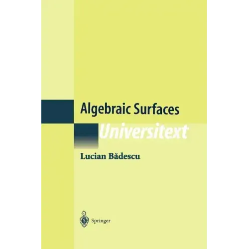 Algebraic Surfaces