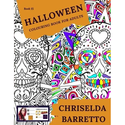 Halloween: Colouring Book For Adults