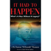 It Had To Happen: What's A Man Without A Legacy