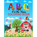 A B C on the Farm Coloring Book: An Activity Book for Toddlers and Preschool Kids to Learn the English Alphabet Letters from A to Z with Farm Animales