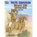 North American Desert Life Coloring Book