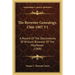 The Brewster Genealogy, 1566-1907 V1: A Record Of The Descendants Of William Brewster Of The Mayflower (1908)