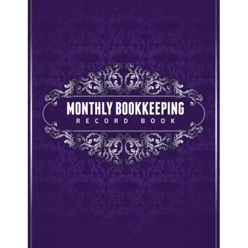 Monthly Bookkeeping Record Book
