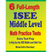 6 Full-Length ISEE Middle Level Math Practice Tests: Extra Test Prep to Help Ace the ISEE Middle Level Math Test
