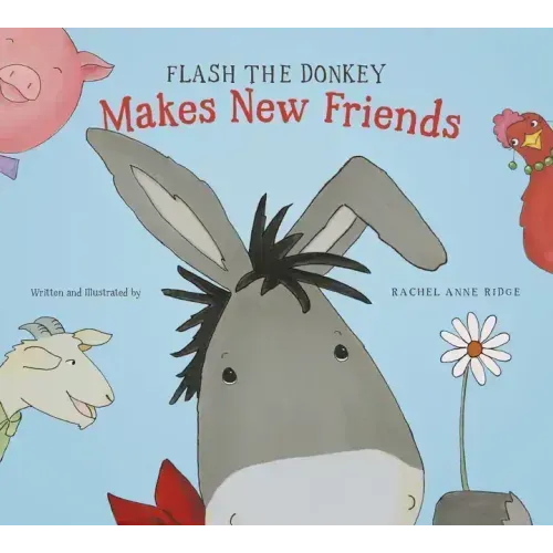 Flash the Donkey Makes New Friends