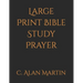 Large Print Bible Study Prayer
