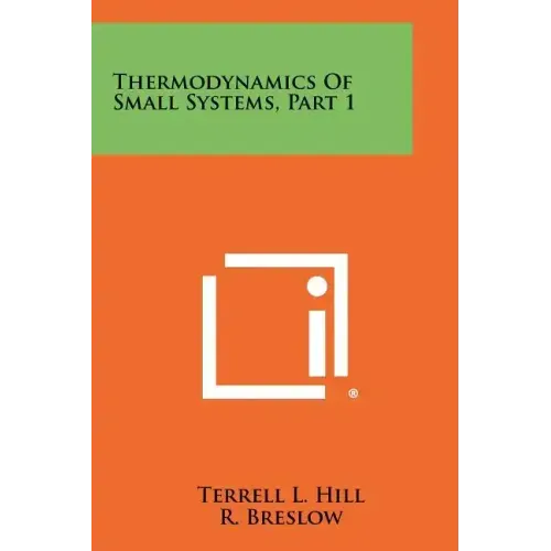 Thermodynamics Of Small Systems, Part 1