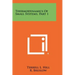 Thermodynamics Of Small Systems, Part 1