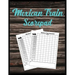 Mexican Train Scorepad: Scorecard Book Score cards for Dominoes Tally Cards, Chicken Foot 8.5" x 11", 118 Pages