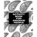 Activity Book For Anxious People: Anxiety Bullet Journal With Mindfulness Prompts Mental Health Meditation Overcoming Anxiety and Worry