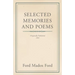Selected Memories and Poems