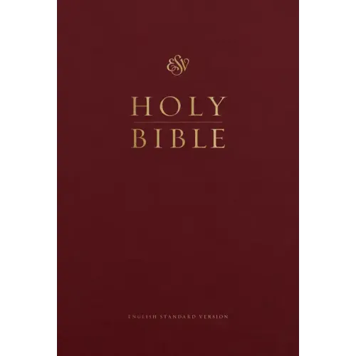 ESV Pew and Worship Bible, Large Print (Burgundy)
