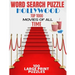 Word Search Puzzle Hollywood Top 1000 Movies of All Time: 100 Large Print Puzzle - Ultimate Word Find Puzzle Book - Large Easy to Read Print - Challen