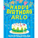 Happy Birthday Arlo - The Big Birthday Activity Book: Personalized Children's Activity Book