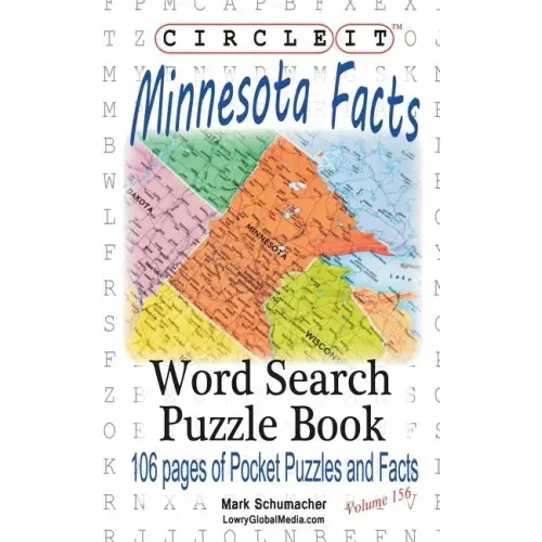Circle It, Minnesota Facts, Word Search, Puzzle Book