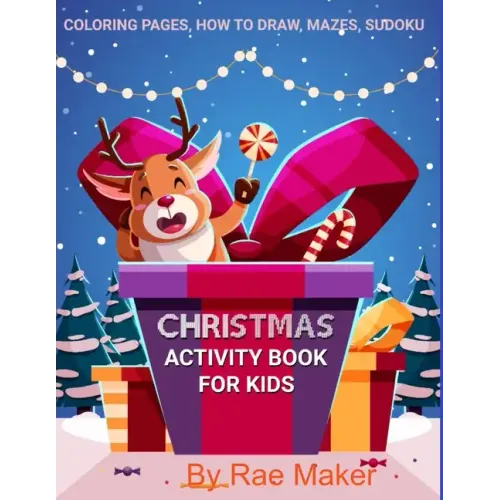 Christmas Activity Book for Kids