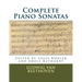 Complete Piano Sonatas: Peters Edition