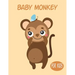 Baby Monkey For Kids: Amazing Animal Coloring book Great Gift for Boys & Girls, Ages 4-8