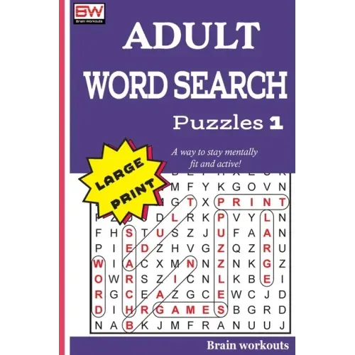 ADULT WORD SEARCH Puzzles 1