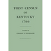 First Census of Kentucky, 1790