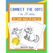 Connect the dots: 1 to 25 dots, for kids ages 3 and up with progressive difficulty.