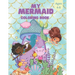 Mermaid Kids Coloring Book For Ages 4-8